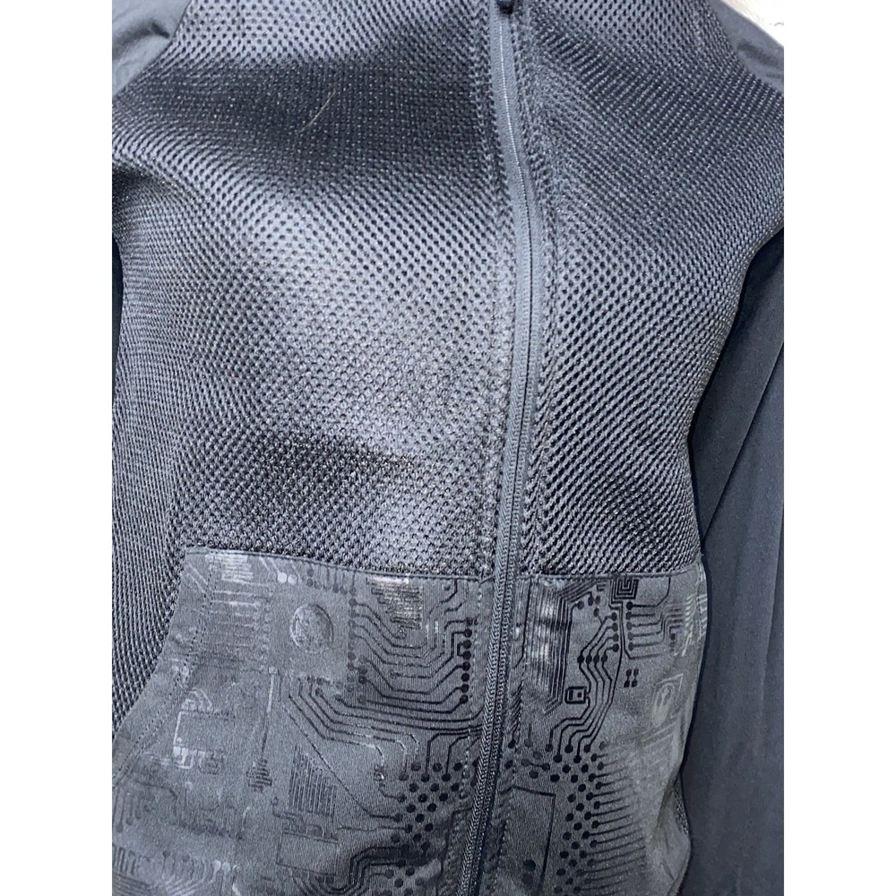 NEW Star Wars Mesh‎ Jacket Unisex MED  Black Full Zip Graphic Print  Long Sleeve - Picture 3 of 8